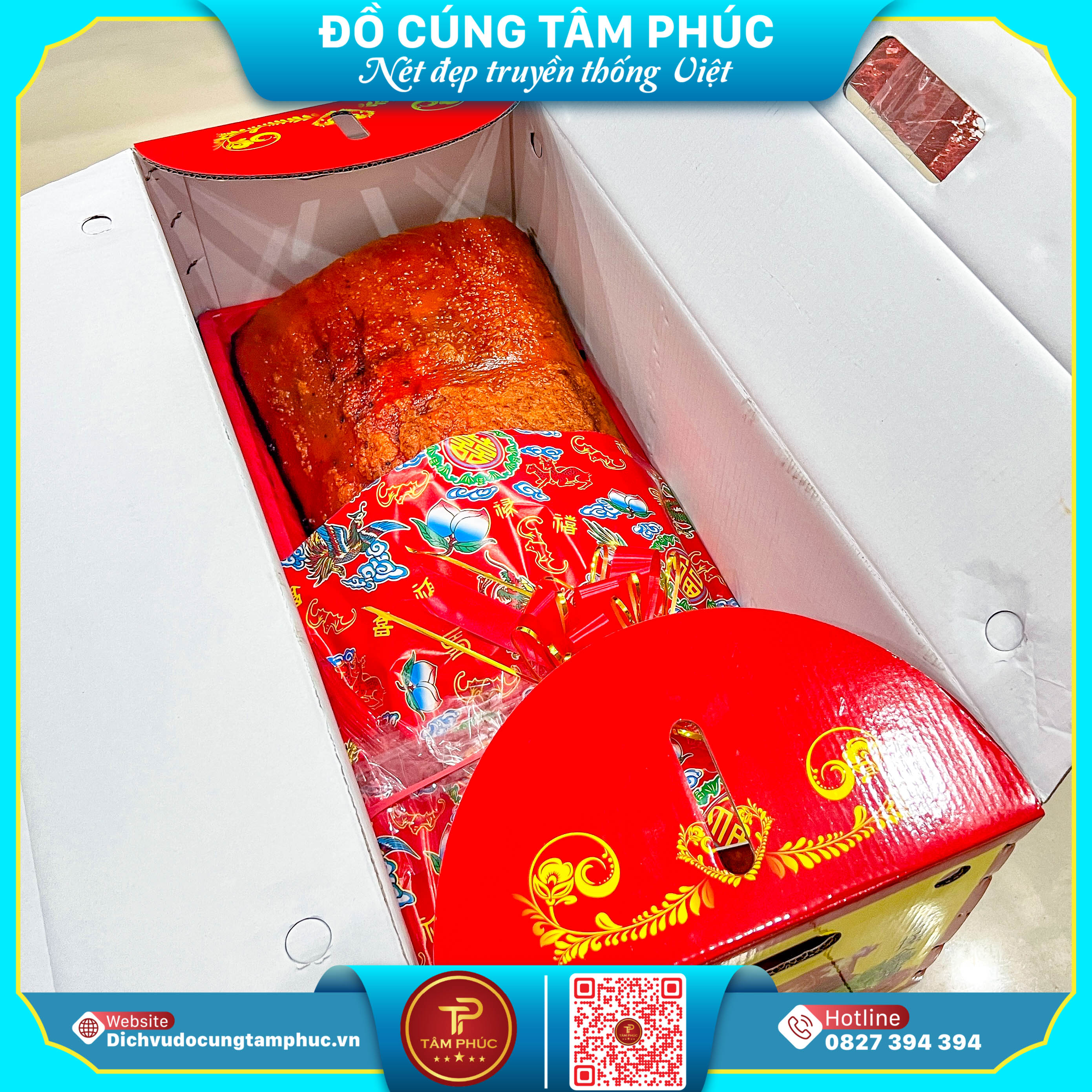 Heo Quay Nguyên Con – Điểm Nhấn Trọn Vẹn Cho Mâm Cúng Mụ Bé Yêu Tại Cần Thơ